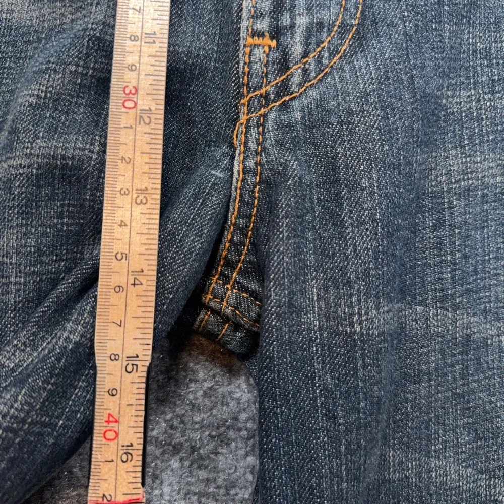 Levis 550 Jeans Mens 44x30 Blue Relaxed Fit Taper Leg Denim Pant Big & Tall NEW